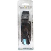 Wholesale - BLACK/BLUE SMALL LED DOG COLLAR C/P 48, UPC: 815592022909
